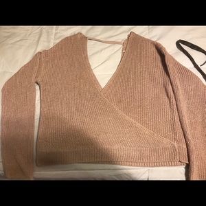 Blush sweater from local boutique